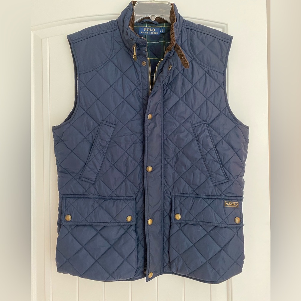 Men’s Polo Ralph Lauren Navy Vest